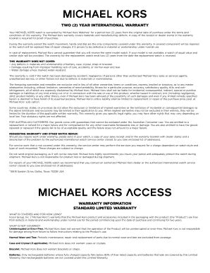 michael kors warranty and repair policy|michael kors watches repair website.